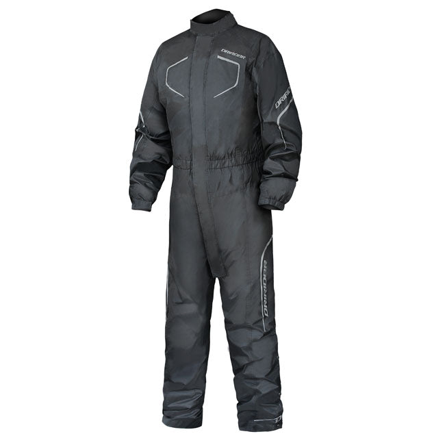 Dririder Hurricane 2 Motorcycle Rainwear Suit - Black/Extra Small
