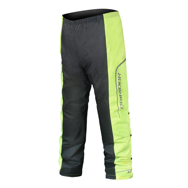 Dririder Thunderwear 2 Motorcycle Rainwear Pants - Fluro Yellow/L