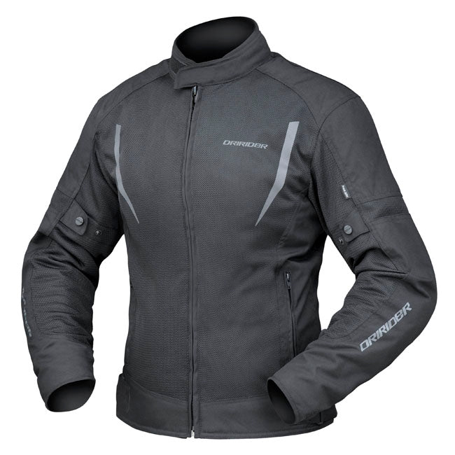 Dririder Breeze Motorcycle Ladies Textile Jacket - Black 6