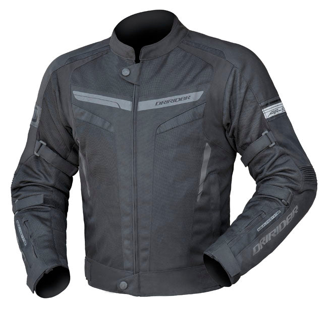 Dririder Air-Ride 5 Motorcycle Textile Jacket - Black/Black S