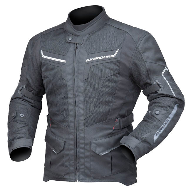 Dririder Apex 5 Airflow Motorcycle Jacket - Black L