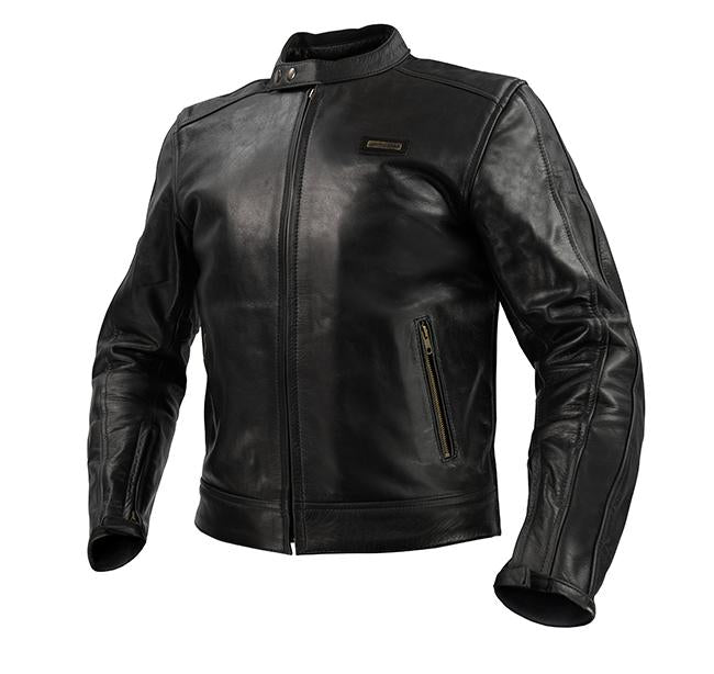 Argon Forge Non-Perforated Motorcycle Jacket - Black/64 (4X)