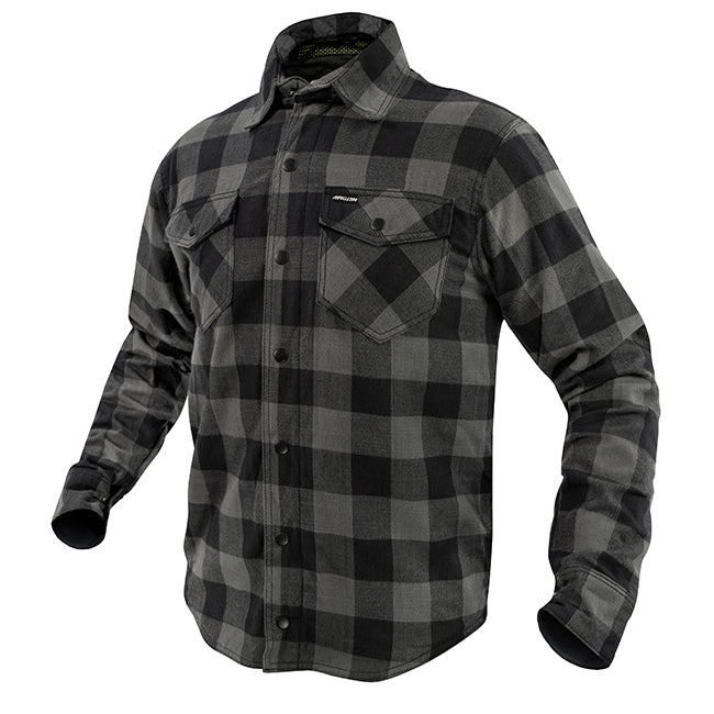 Argon Hatchet Flanno Textile Jacket -  Black/Grey/60 (2X-3X)