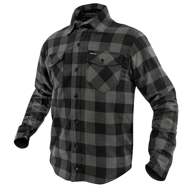 Argon Hatchet Flanno Textile Jacket -  Black/Grey/62 (3X-4X)