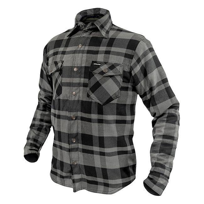 Argon Savage Flanno Textile Jacket - Black/Grey/50 (M-L)