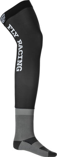 Fly Racing Knee Brace Socks - Black/Grey/White/S/M