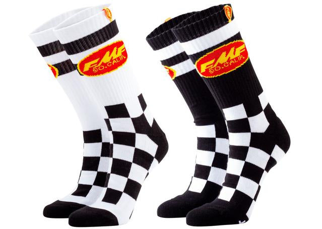 FMF Casual Socks Checkers - 2 Pack/OSFM