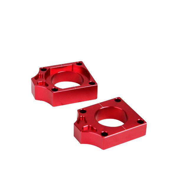 STATES MX Rear Axle Blocks Red Honda