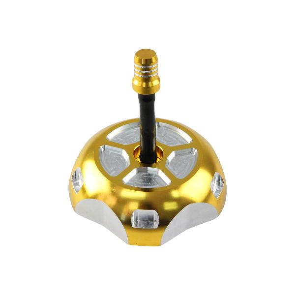 STATES MX Tank Cap Gold