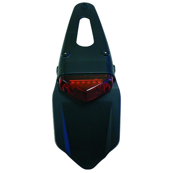 Tail Light LED With Spoiler Red Lens