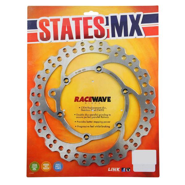 STATES MX Race Wave Disc Suzuki Rear