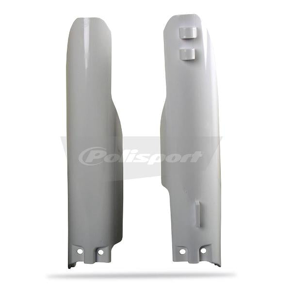 Polisport Fork Protectors Suzuki RM 125/250 White