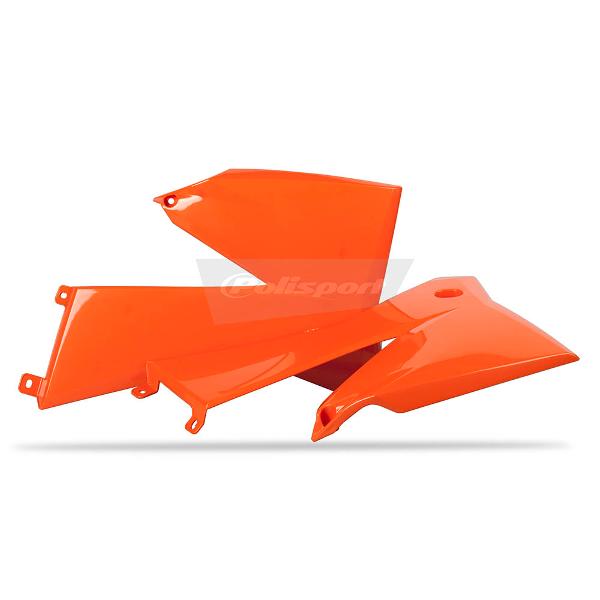 Radiator Scoops KTM 125/250/450SX Orange