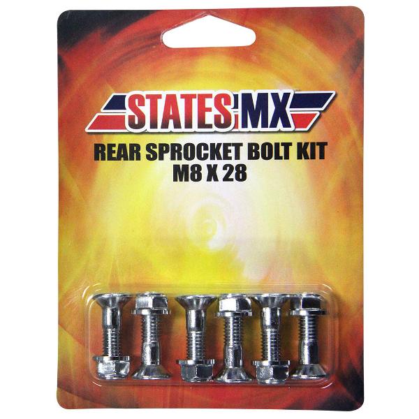 STATES MX Sprocket Bolt Kit (M8X28)