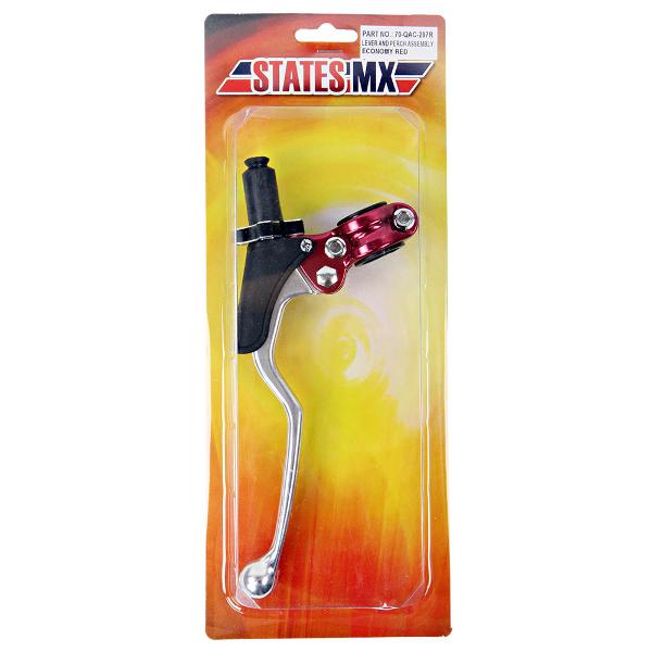 STATES MX Lever And Perch Assembly Economy Red