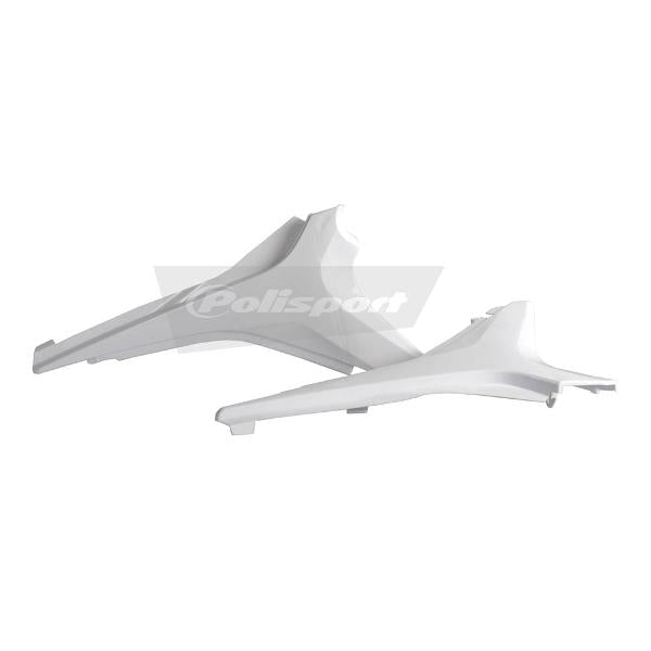 Polisport Side Panels Upper Honda CRF450 09-12 White