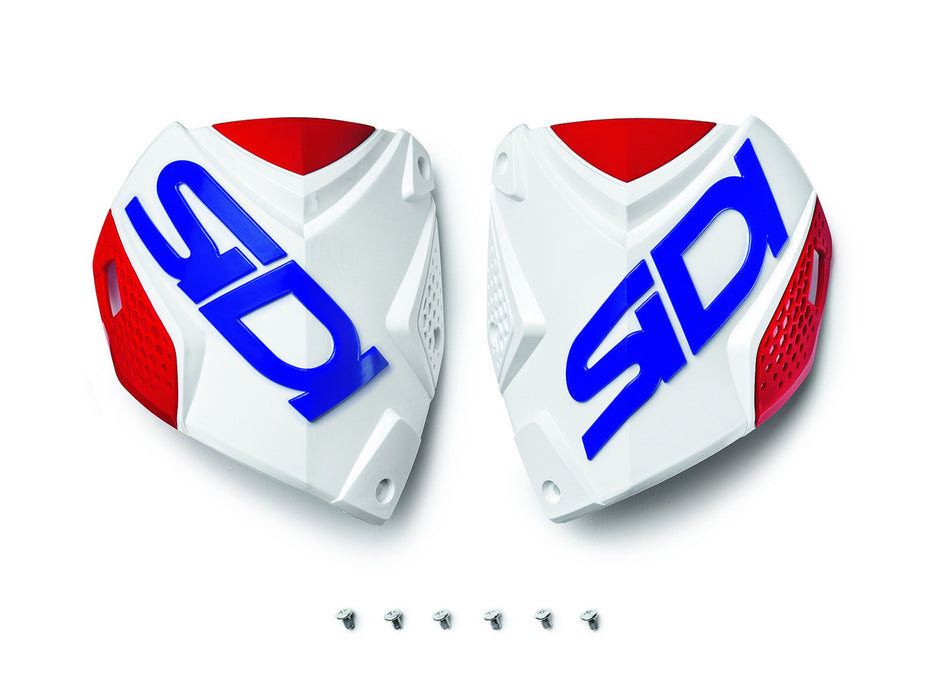 Sidi Crossfire 2 Shin Plate White Red (132)