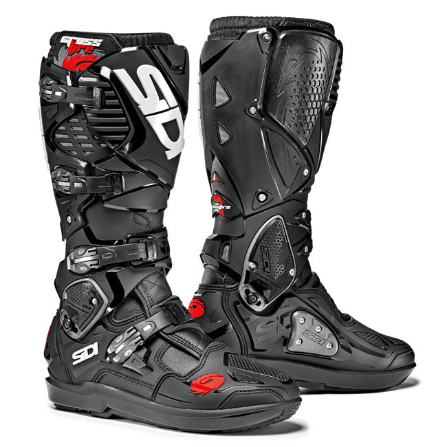 Sidi Crossfire 3 SRS Motorcycle Boots - Black/Black/42