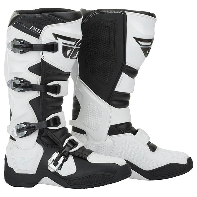 Fly Racing FR5 Motorcycle Boots - White/8