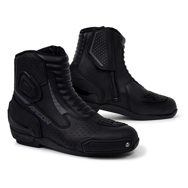Argon Rift Motorcycle Boots - Black/44