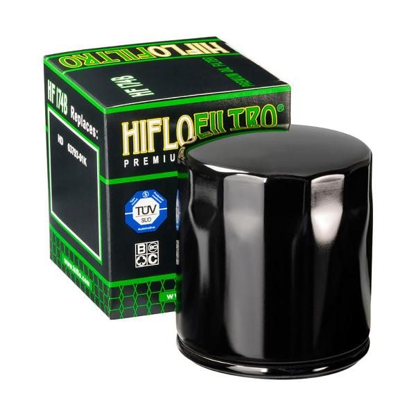 Hiflo Filtro Oil Filter HF174B Black