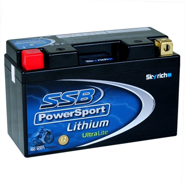AGM SSB PowerSport Lithium Battery - Ultralight  (0.80 KGS)