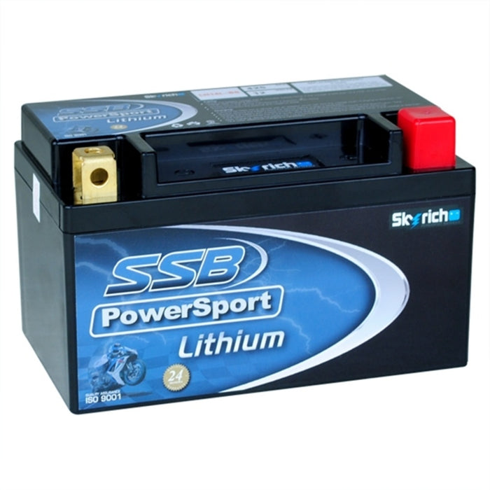 AGM SSB PowerSport Lithium Battery  - +