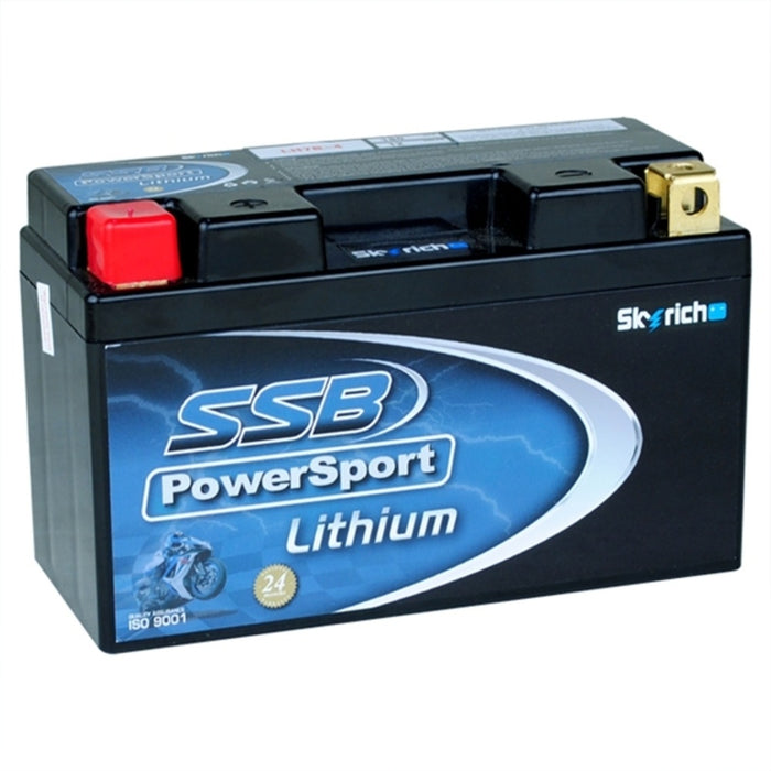 AGM SSB PowerSport Lithium Battery  (Same size as 4-LFP9B-4)