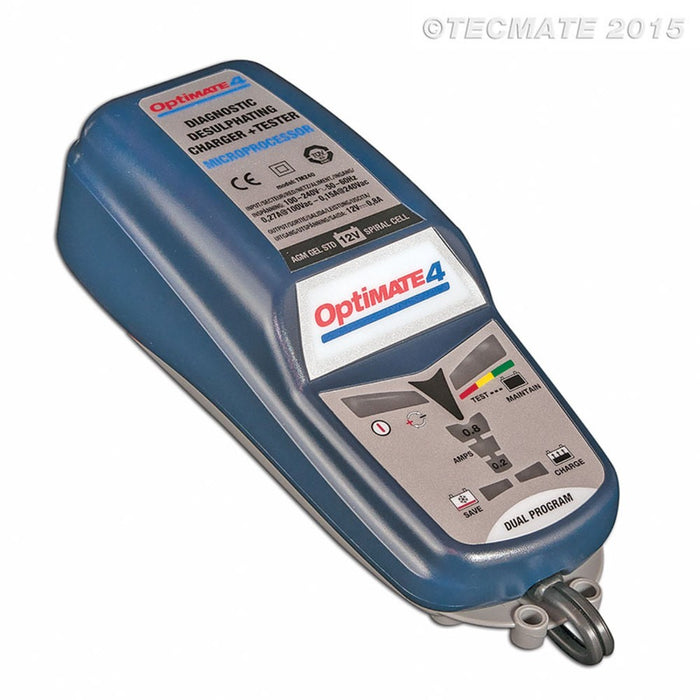 TecMate Optimate 4 DUAL Smart Charger (24) (Suitable for BMW) (Replaces 4-TM148D)