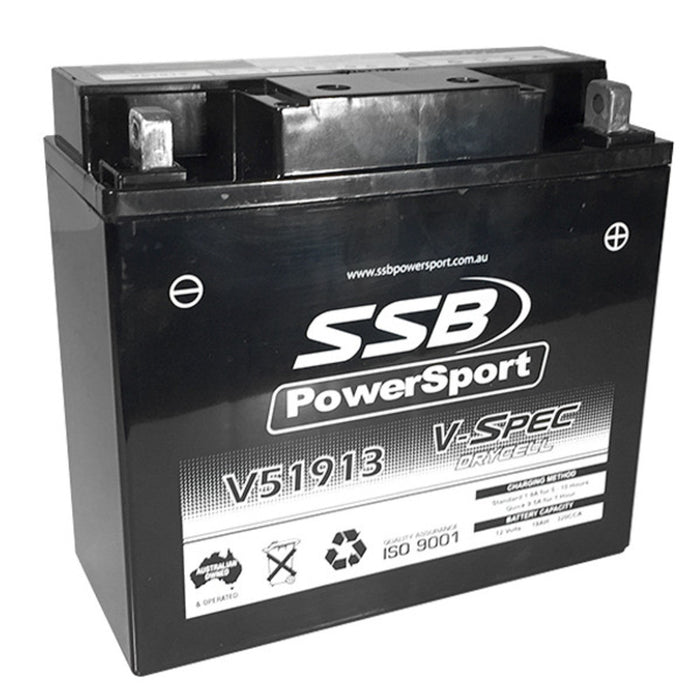 SSB AGM Battery - 12V V-Spec High Perform. (3) (6.38 Kg) - BMW K1100 16V 1992-1999
