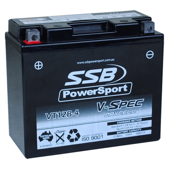 SSB AGM Battery - 12V V-Spec High Perform (6) (3.74 Kg) - APRILIA 125 SPORTCITY 2006-2008