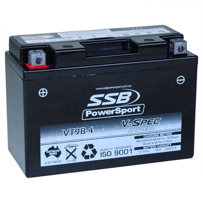 SSB AGM Battery - 12V V-Spec High Perform. (6) (3.39 Kg) - YAMAHA MT-03 660CC 2013-2015