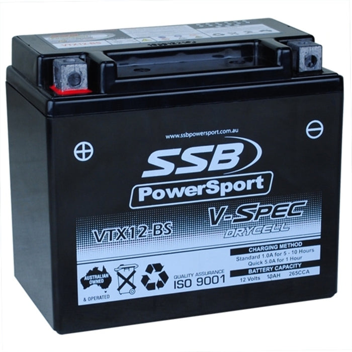SSB AGM Battery - 12V V-Spec High Perform (4) (4.2 Kg) - APRILIA 1000 TUONO R 2004-2010