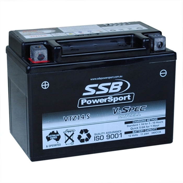 SSB AGM Battery - 12V V-Spec High Perform (6) (3.68 Kg) - HONDA CB1300F 2003-200