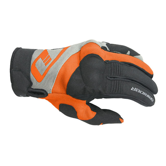 Dririder Rx Adventure Motorcycle Gloves - Black/Orange L