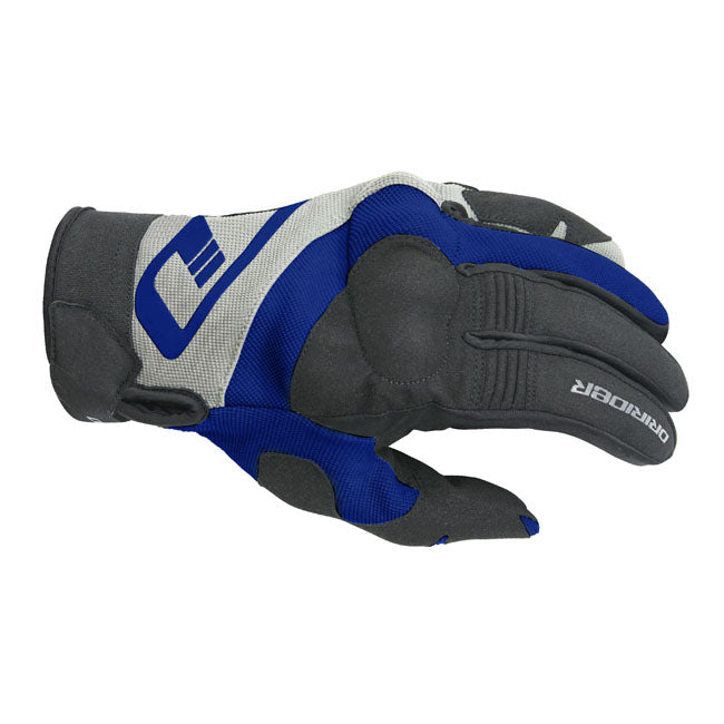 Dririder Rx Adventure Motorcycle Gloves - Black/Blue XS