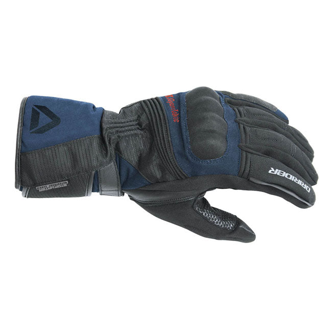 Dririder Men's Adventure 2 Motorcycle Gloves - Black/ Navy/2 Extra Large