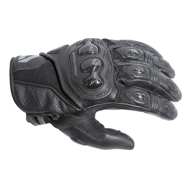 Dririder Air-Ride 2 Short Cuff Motorcycle Gloves - Black/Black L