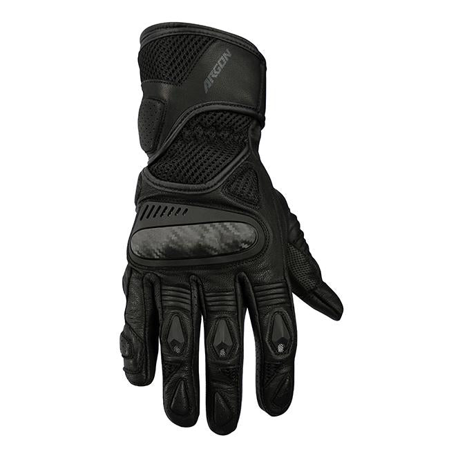 Argon Synchro Motorcycle Gloves -  Black/S