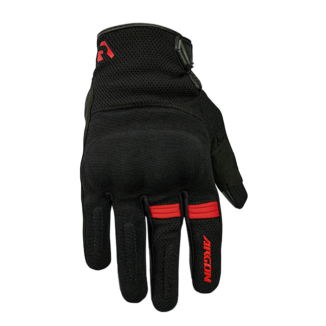 Argon Swift Motorcycle Ladies Gloves - Black/Red/S