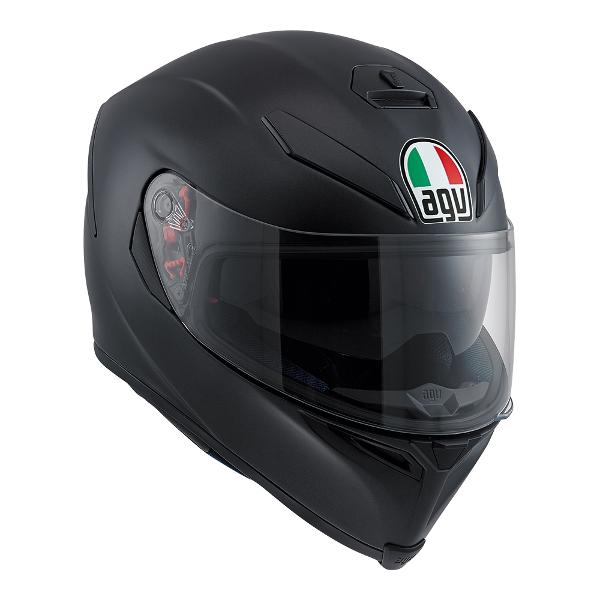AGV K5 S Motorcycle Full Face Helmet - Matte Black XS