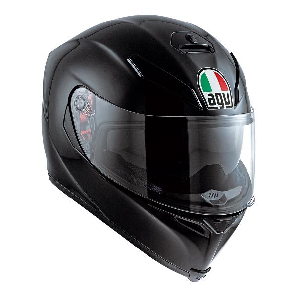 AGV K5 S Motorcycle Full Face Helmet - Black XS