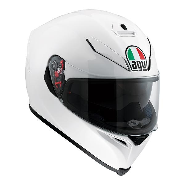AGV K5 S Motorcycle Full Face Helmet - Pearl White  MS