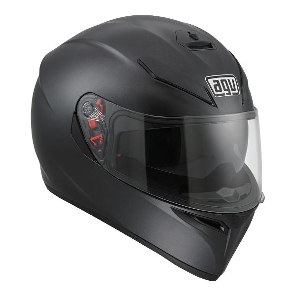 AGV K3 SV Motorcycle Full Face Helmet - Matte Black XS