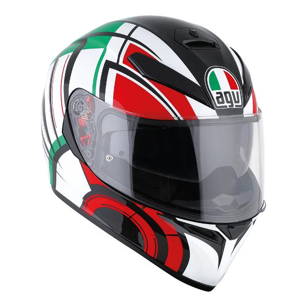 AGV K3 SV Avior Helmet - White/Italy S
