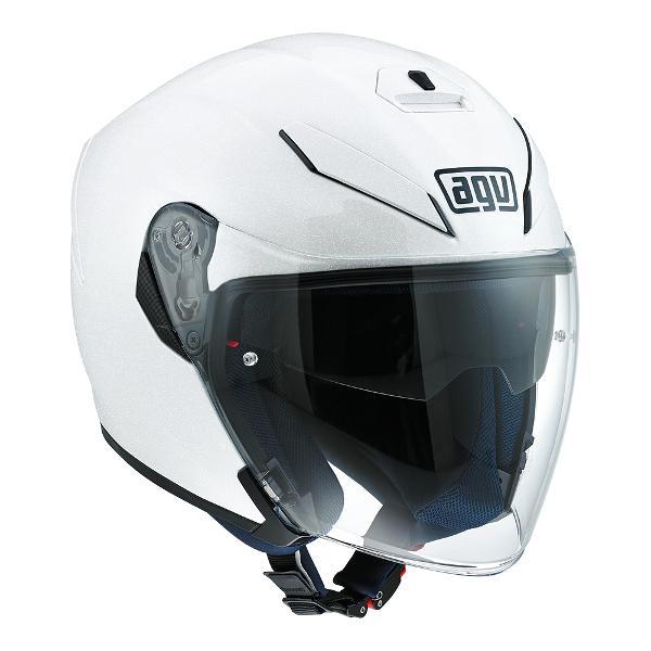 AGV K5 Jet Open Face Helmet - Pearl White ML