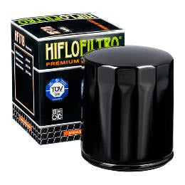 Hiflo Filtro Oil Filter HF171BRC Black With Nut