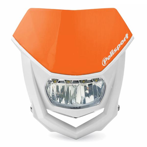 Polisport HALO Headlight LED Orange