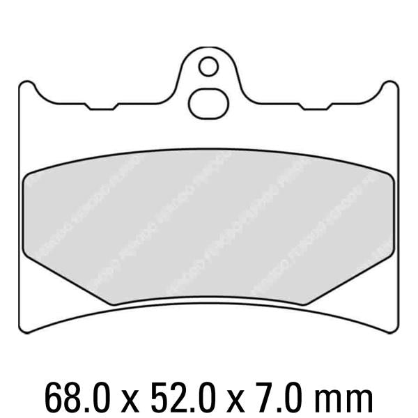 FERODO Brake Disc Pad Set FDB498P