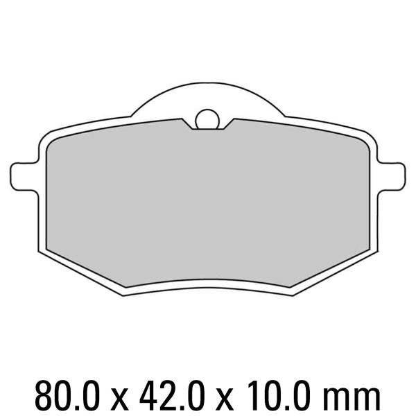 FERODO Brake Disc Pad Set FDB591P
